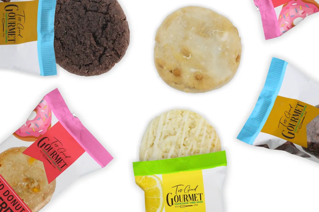 Individually Wrapped Cookies: Lemon, Apple Fritter & Brownie