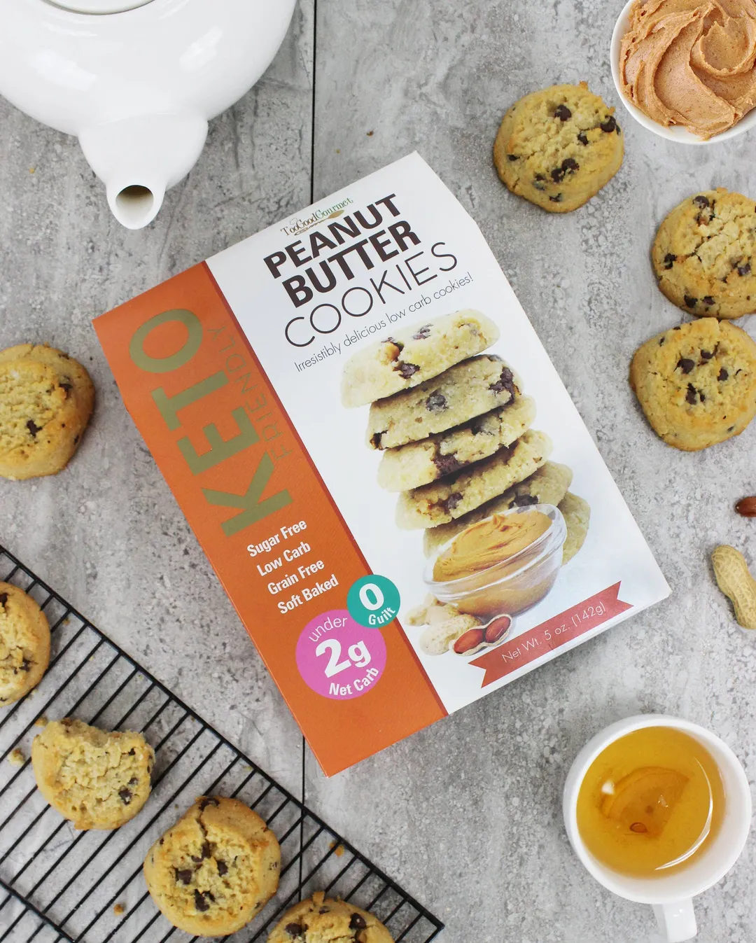 Keto Cookies (5oz) - Box 12 Count