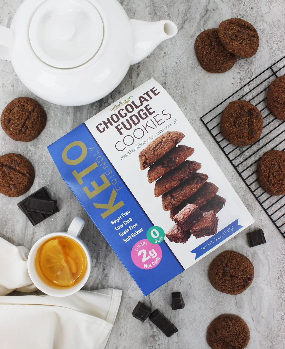 Keto Cookies (5oz) - Box 12 Count