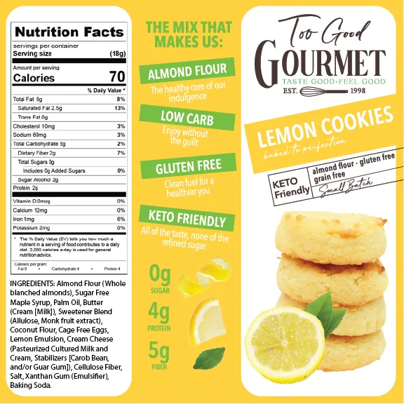 No Sugar, Low Carb Keto Cookies