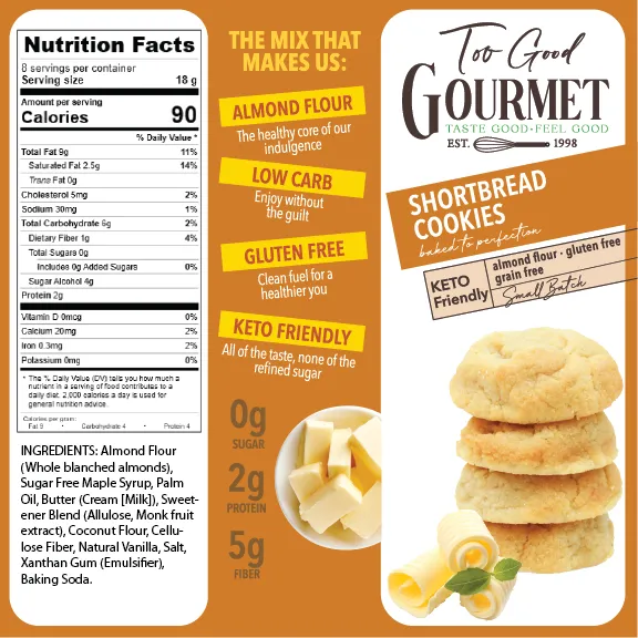 No Sugar, Low Carb Keto Cookies