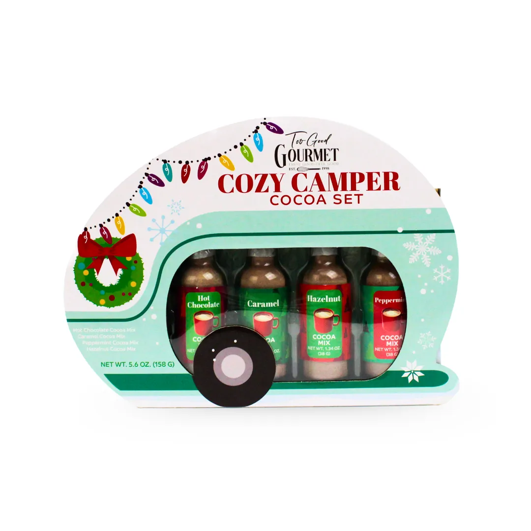 Santa's Truck & Camper Gift Set - Hot Chocolate Cocoa Set
