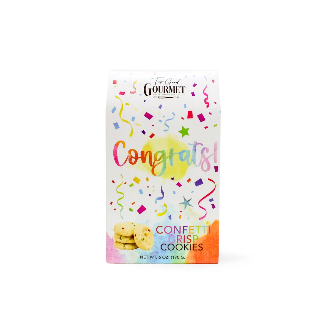 Sentiment Cookies - Shortbread, Lemon, Choc Chip, & Confetti