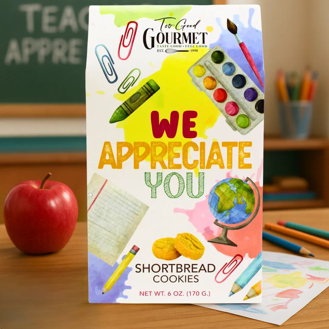 Shortbread Cookies - We Appreciate You, Teacher's Day