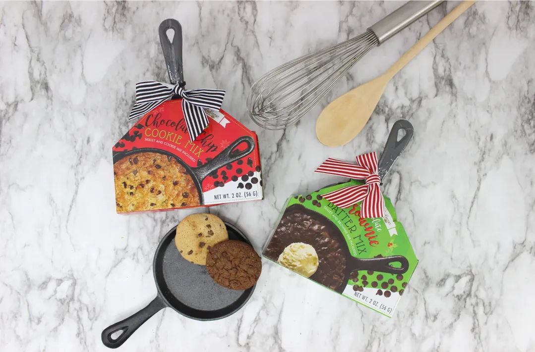 Skillet Set - Chocolate Chip Cookie & Brownie Mix