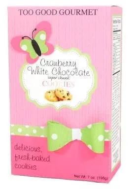 Spring Butterfly Dot - Chocolate + Cranberry Chunk Cookies