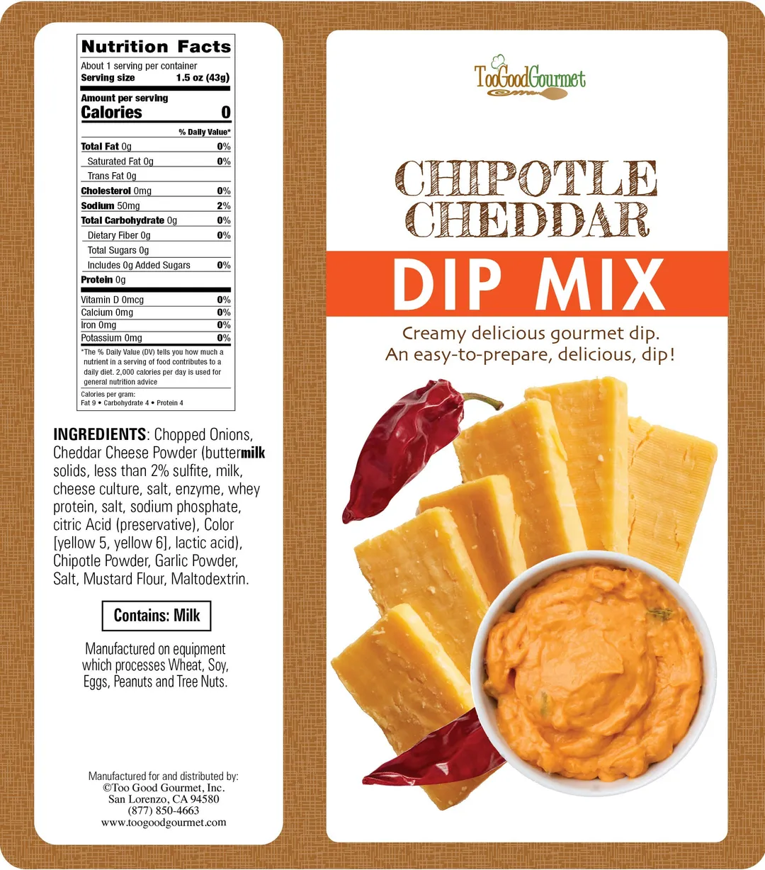 Summer BBQ Dip Mix for Snacks