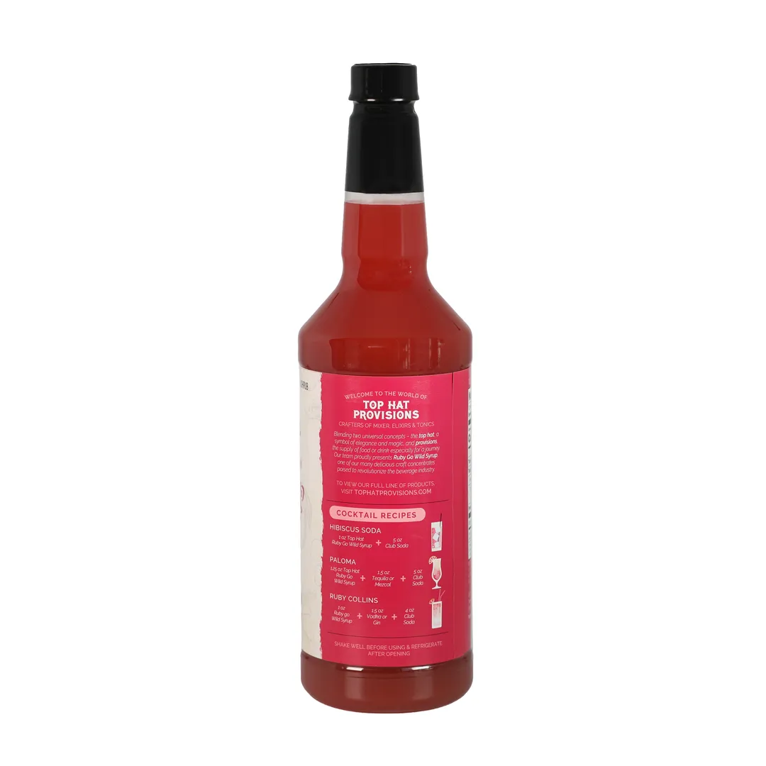 Top Hat Ruby Go Wild Paloma Batching Concentrate - 12x32oz case (B2B pricing)