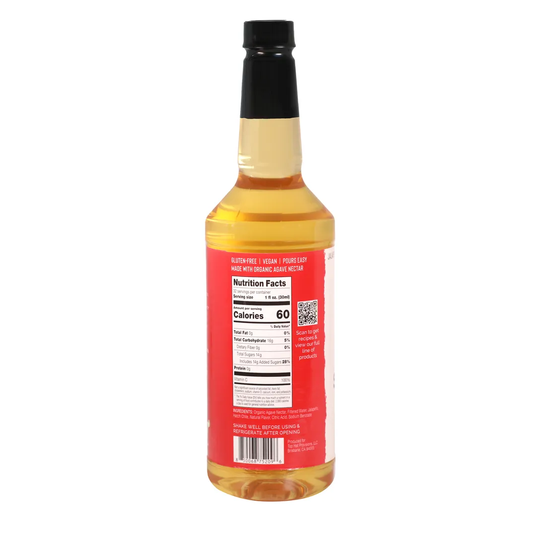 Top Hat Spicy Agave Nectar - Cocktail Ready - 12x32oz case