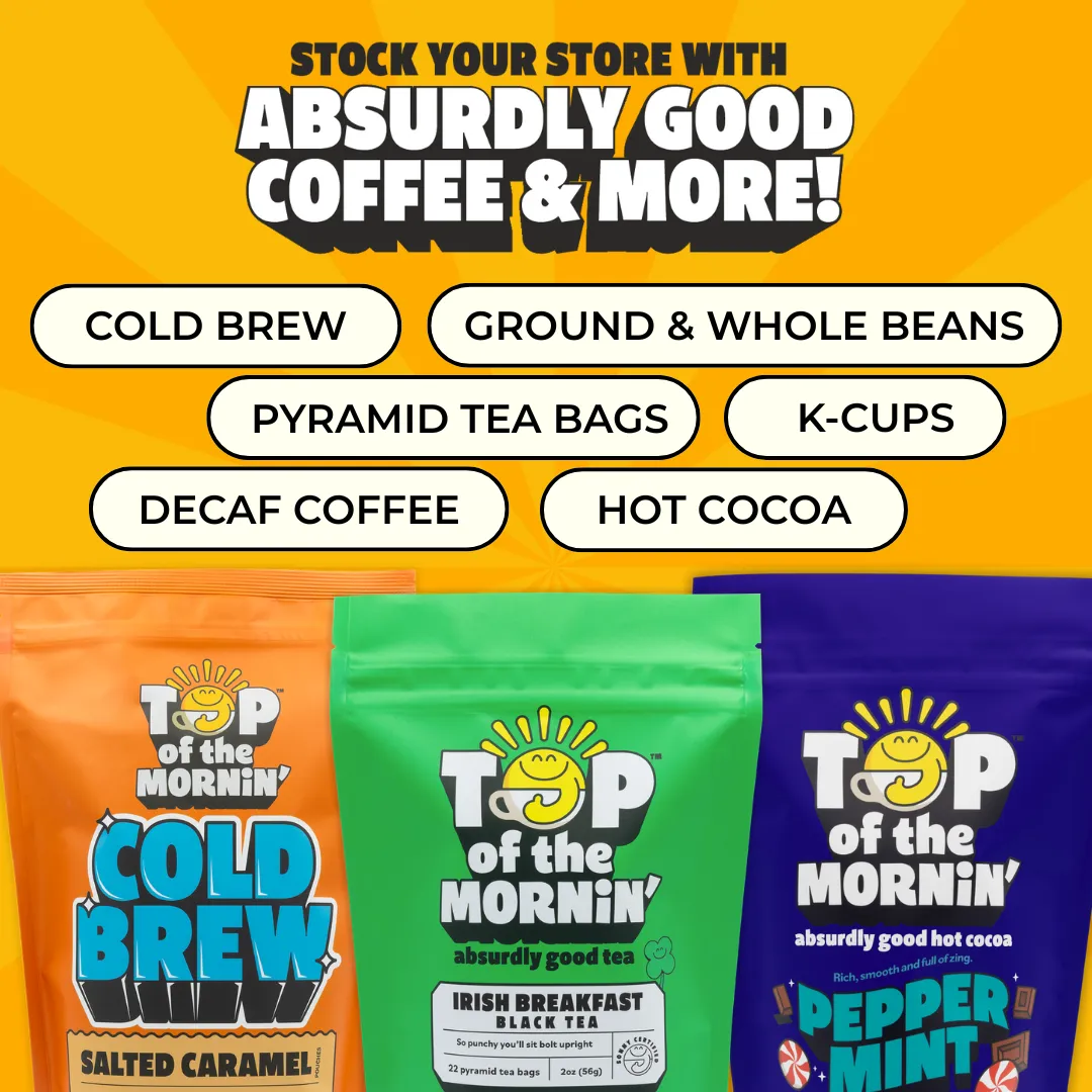 Morning Glory Light Roast Coffee (12oz) Whole Bean & Ground