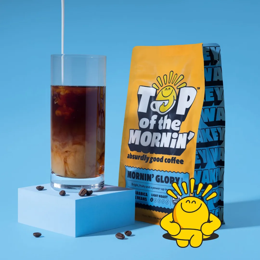 Morning Glory Light Roast Coffee (12oz) Whole Bean & Ground