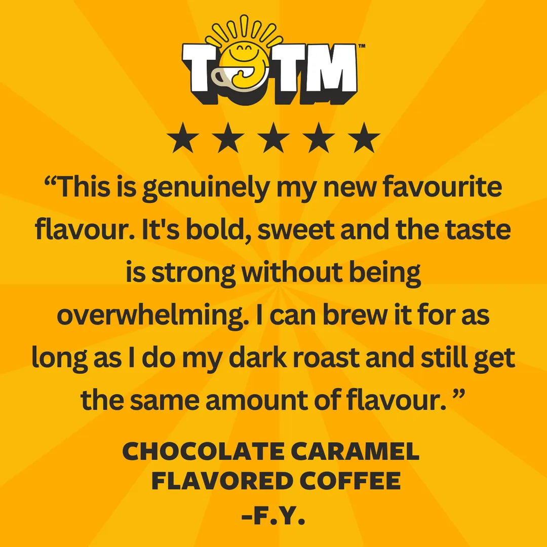 Chocolate Caramel Flavored Coffee | 12oz | Whole Bean & Ground
