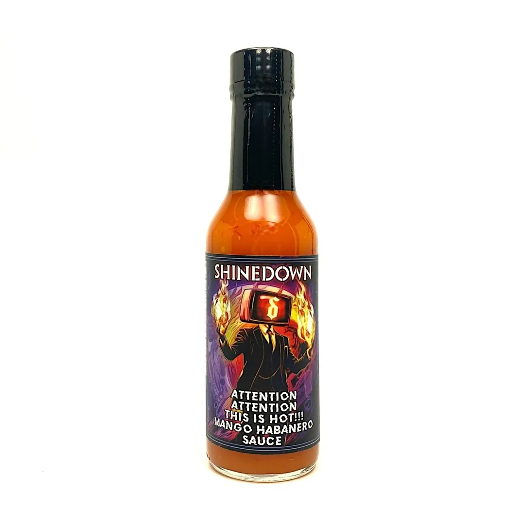 Shinedown's Attention, Attention Mango Habanero | 5oz Bottle | Heat Level 5/10 variant