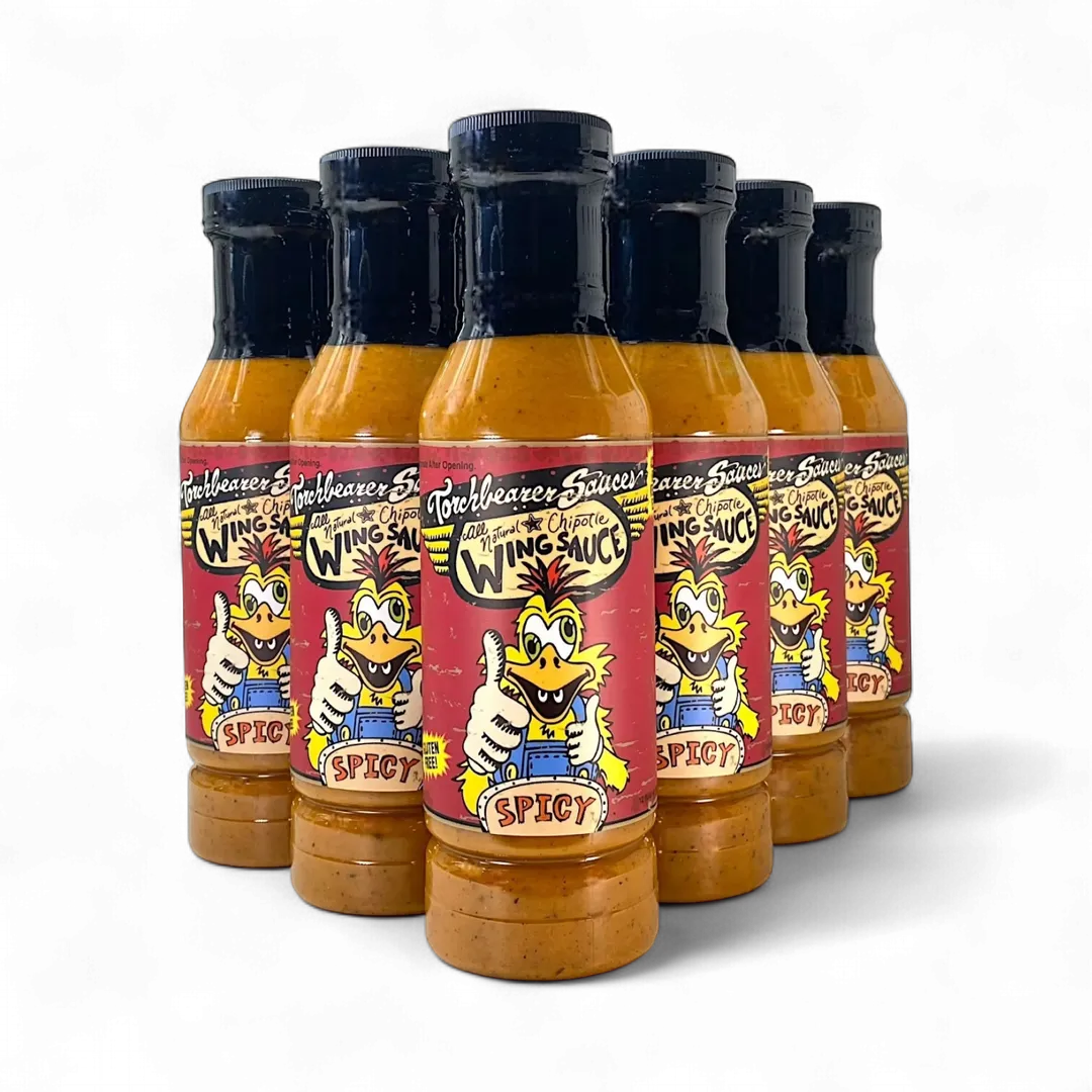 Chipotle Wing Sauce | 12oz Bottle | Heat Level 2/10
