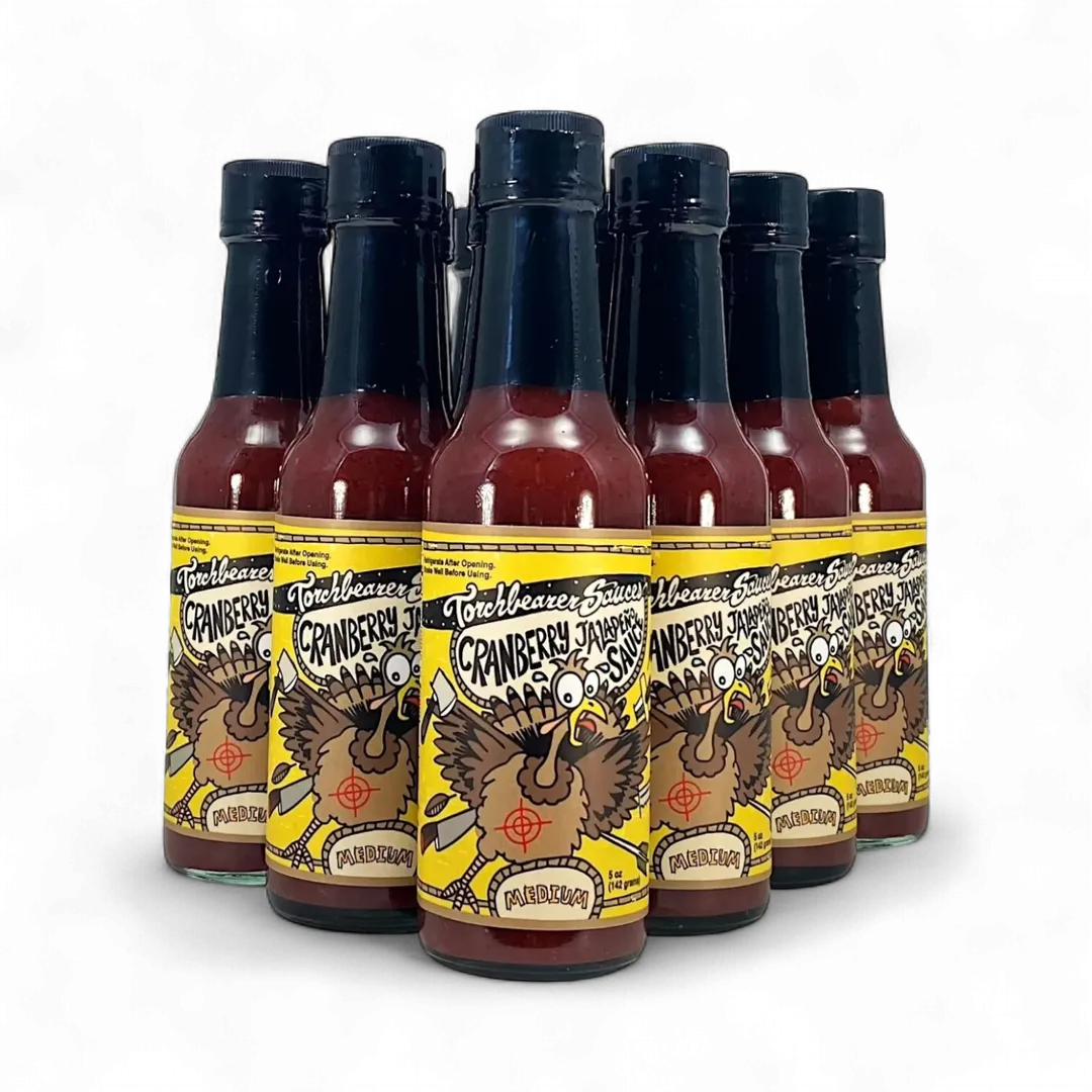 Cranberry Jalapeno | 5oz Bottle | Heat Level 2/10