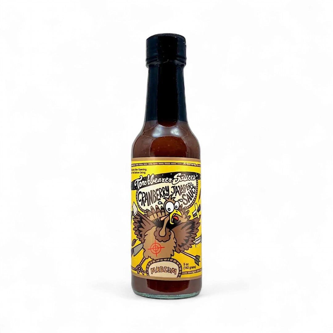 Cranberry Jalapeno | 5oz Bottle | Heat Level 2/10