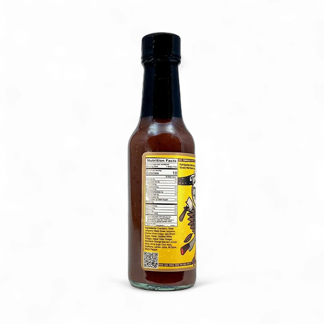 Cranberry Jalapeno | 5oz Bottle | Heat Level 2/10