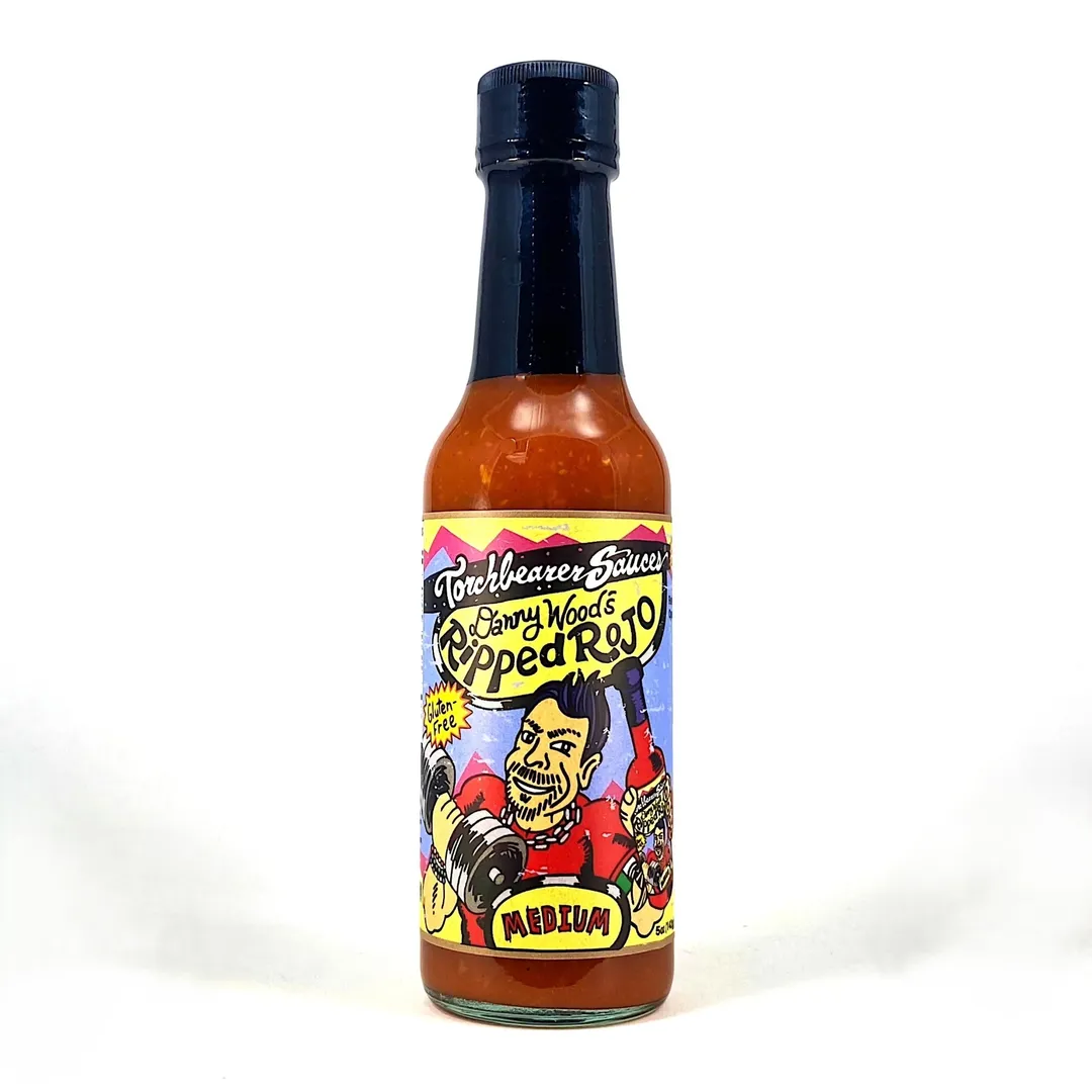 Danny Wood's Ripped Rojo | 5oz Bottle | Heat Level 4/10 variant