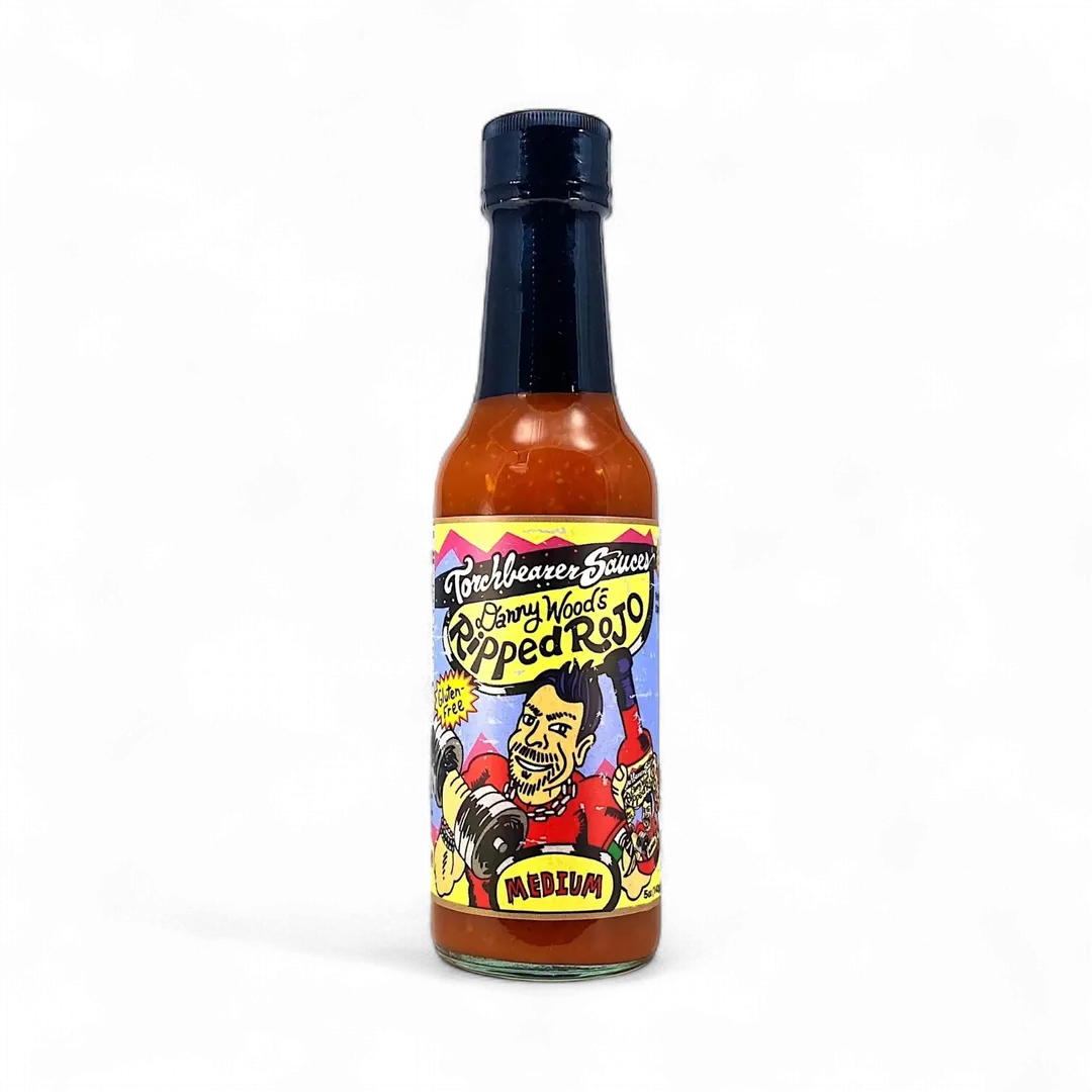 Danny Wood's Ripped Rojo | 5oz Bottle | Heat Level 4/10
