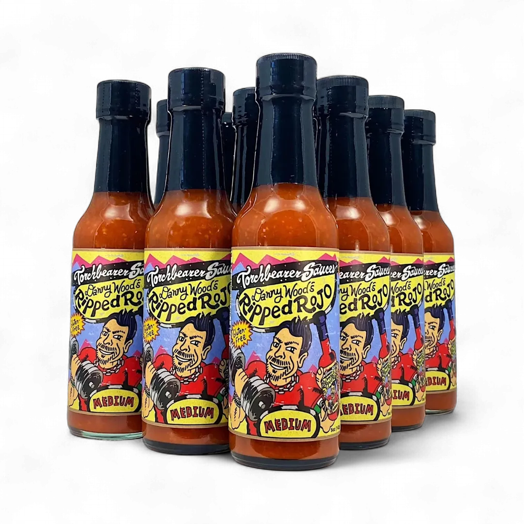 Danny Wood's Ripped Rojo | 5oz Bottle | Heat Level 4/10