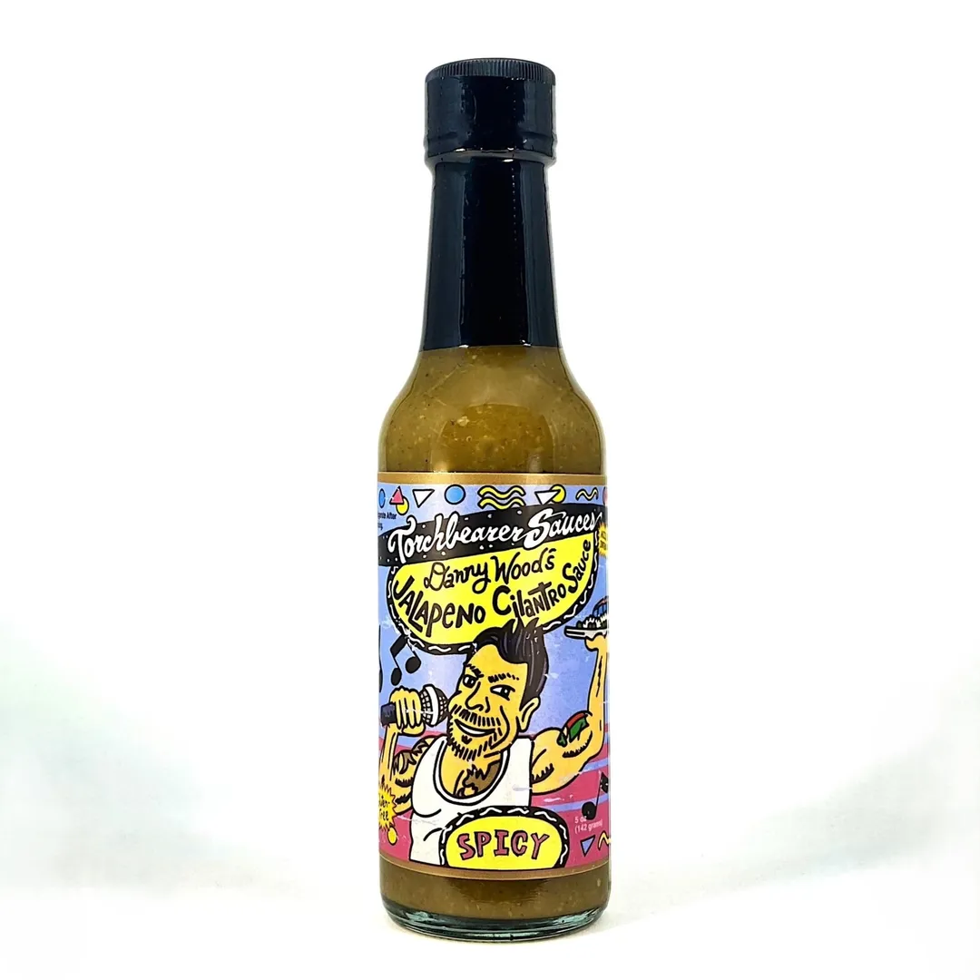 Danny Wood's Jalapeno Cilantro | 5oz Bottle | Heat Level 3/10 variant