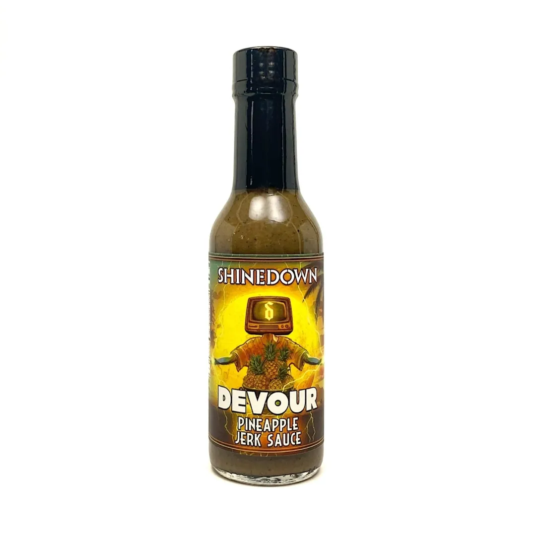Shinedown's Devour Pineapple Jerk | 5oz Bottle | Heat Level 4/10 variant