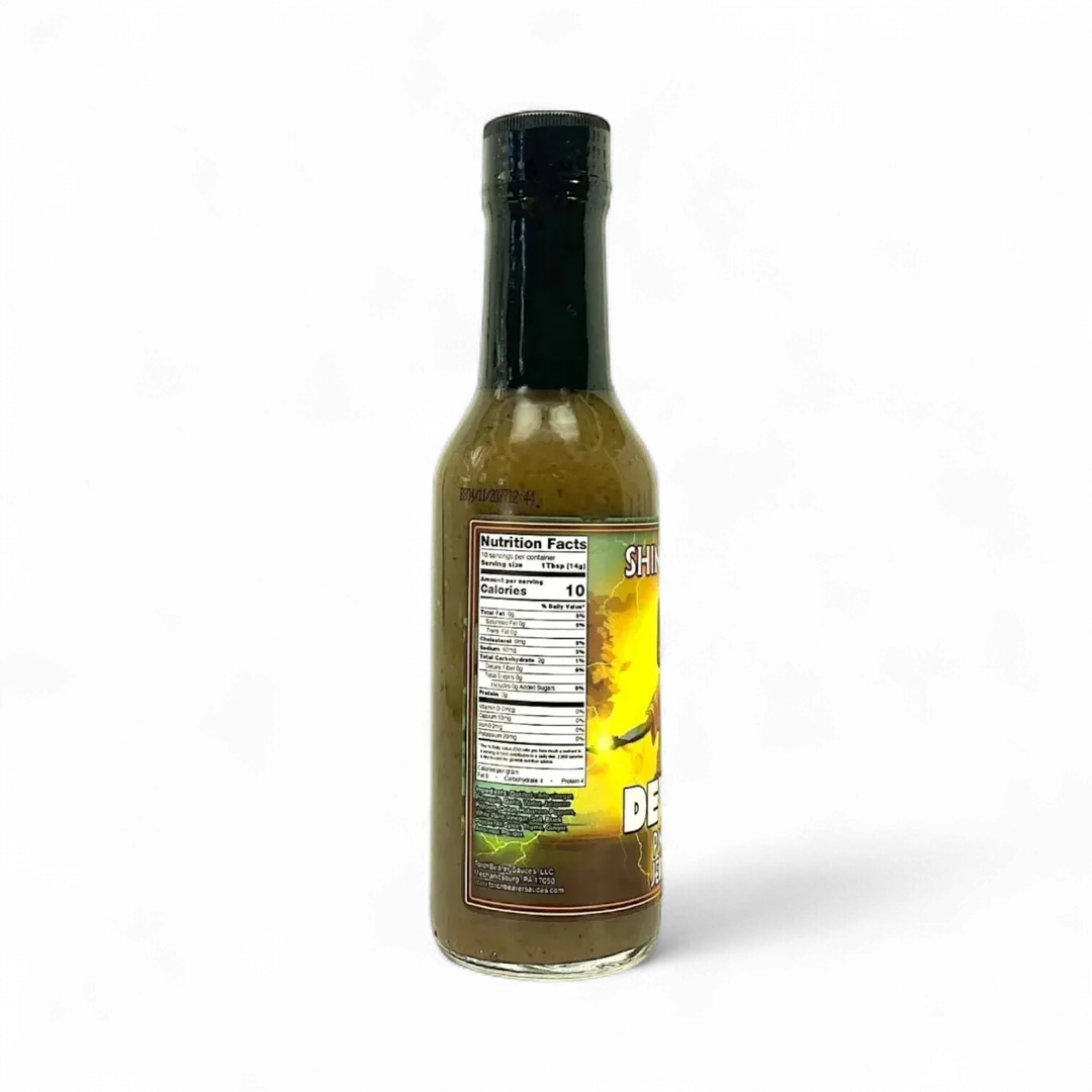 Shinedown's Devour Pineapple Jerk | 5oz Bottle | Heat Level 4/10