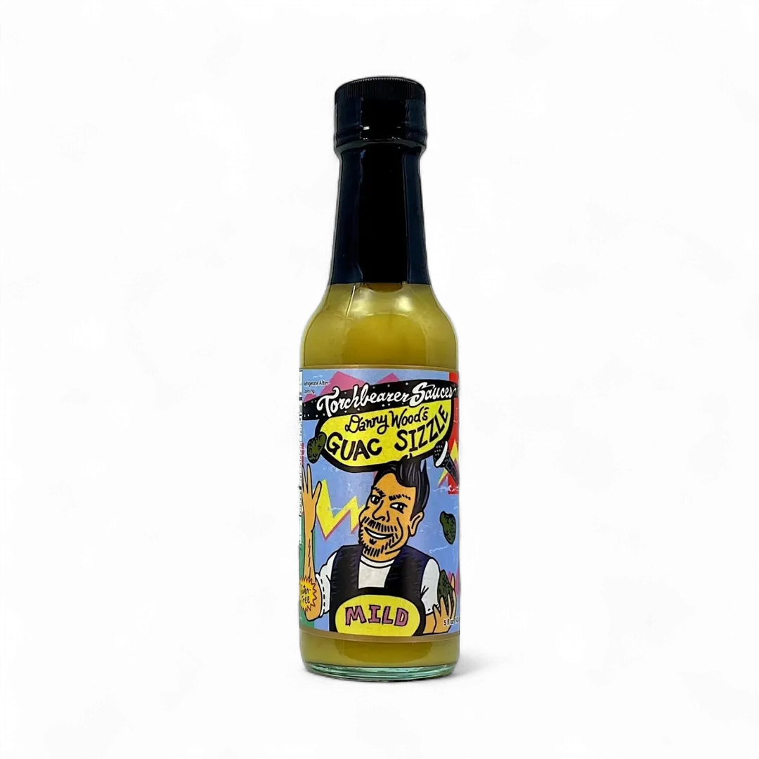 Danny Wood's Guac Sizzle | 5oz Bottle | Heat Level 2/10
