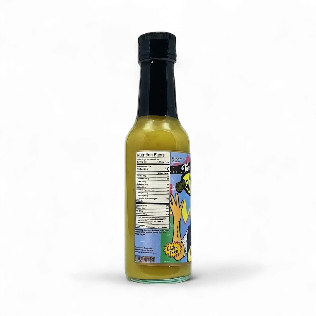 Danny Wood's Guac Sizzle | 5oz Bottle | Heat Level 2/10