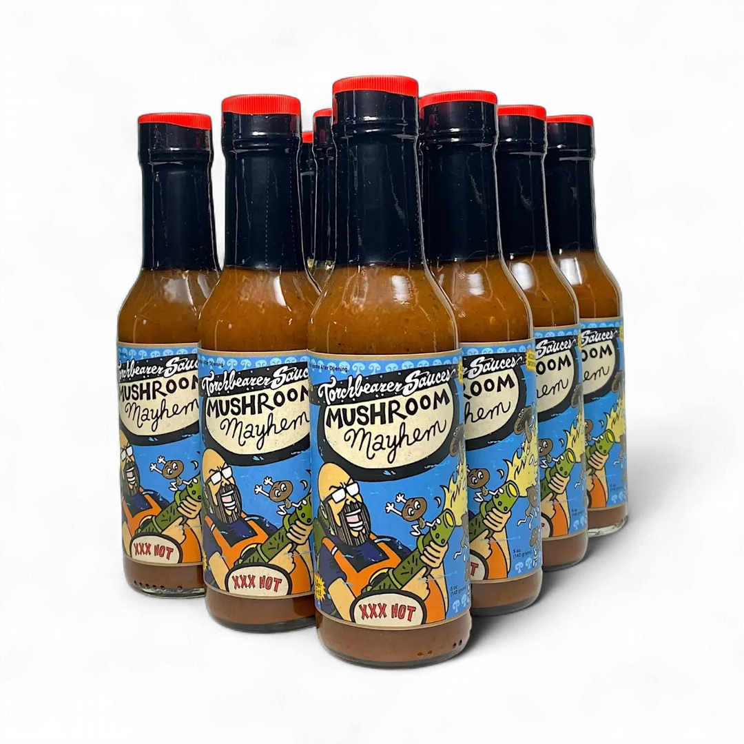 Mushroom Mayhem | 5oz Bottle | Heat Level 7/10