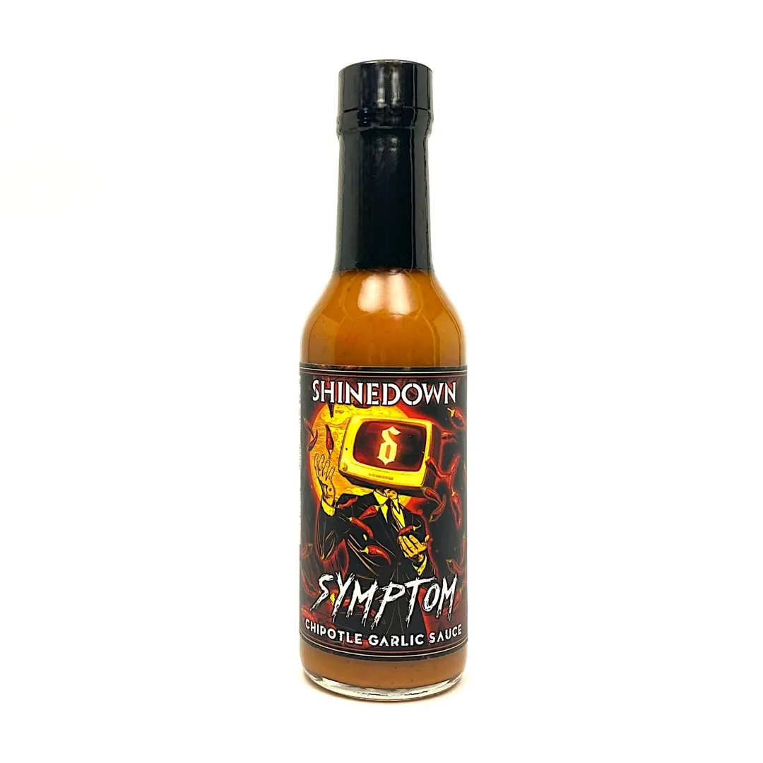 Shinedown's Symptom Chipotle Garlic | 5oz Bottle | Heat Level 3/10 variant