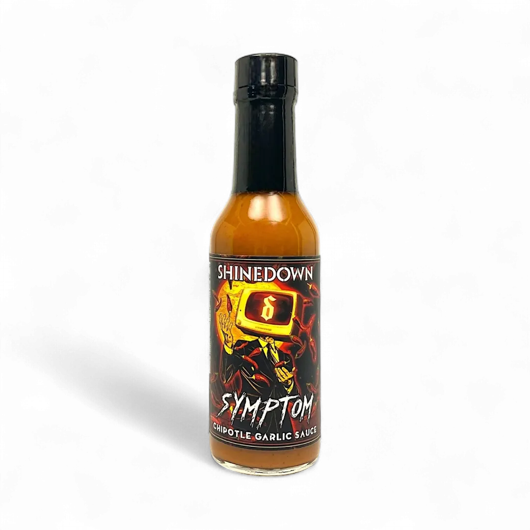 Shinedown's Symptom Chipotle Garlic | 5oz Bottle | Heat Level 3/10