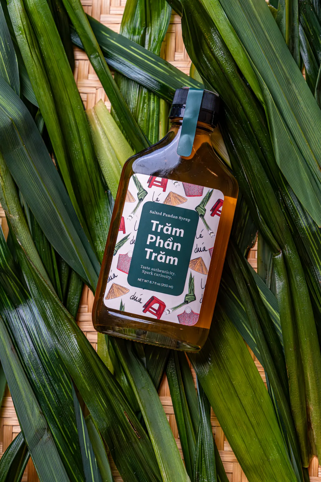 Salted Pandan Syrup