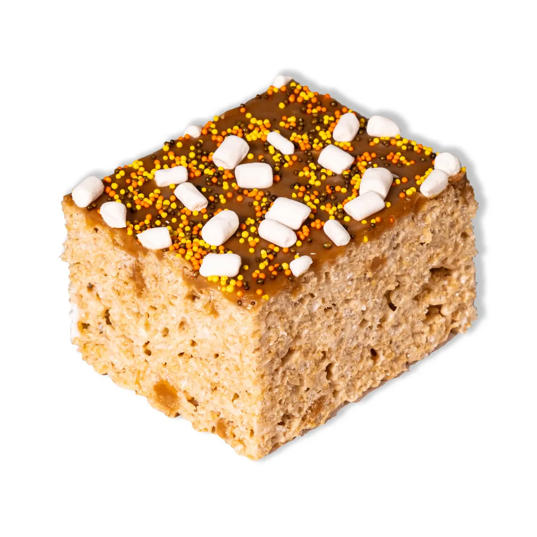Jumbo Caramel French Toast Krispie Rice Treat Bars