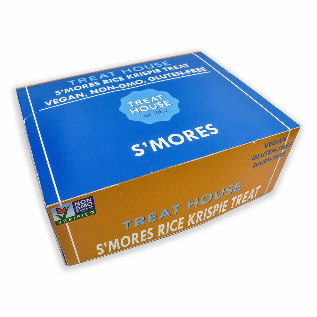 S'mores  -Vegan, Non-GMO Krispie Rice Treat Bars