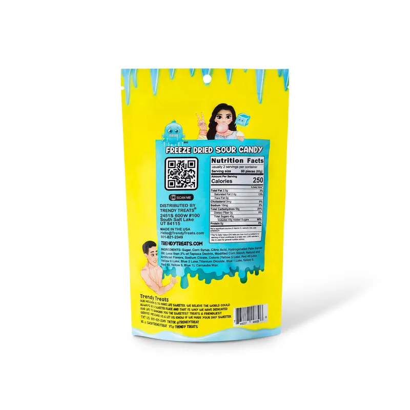 Freeze Dried Sour Rainbow Candy 