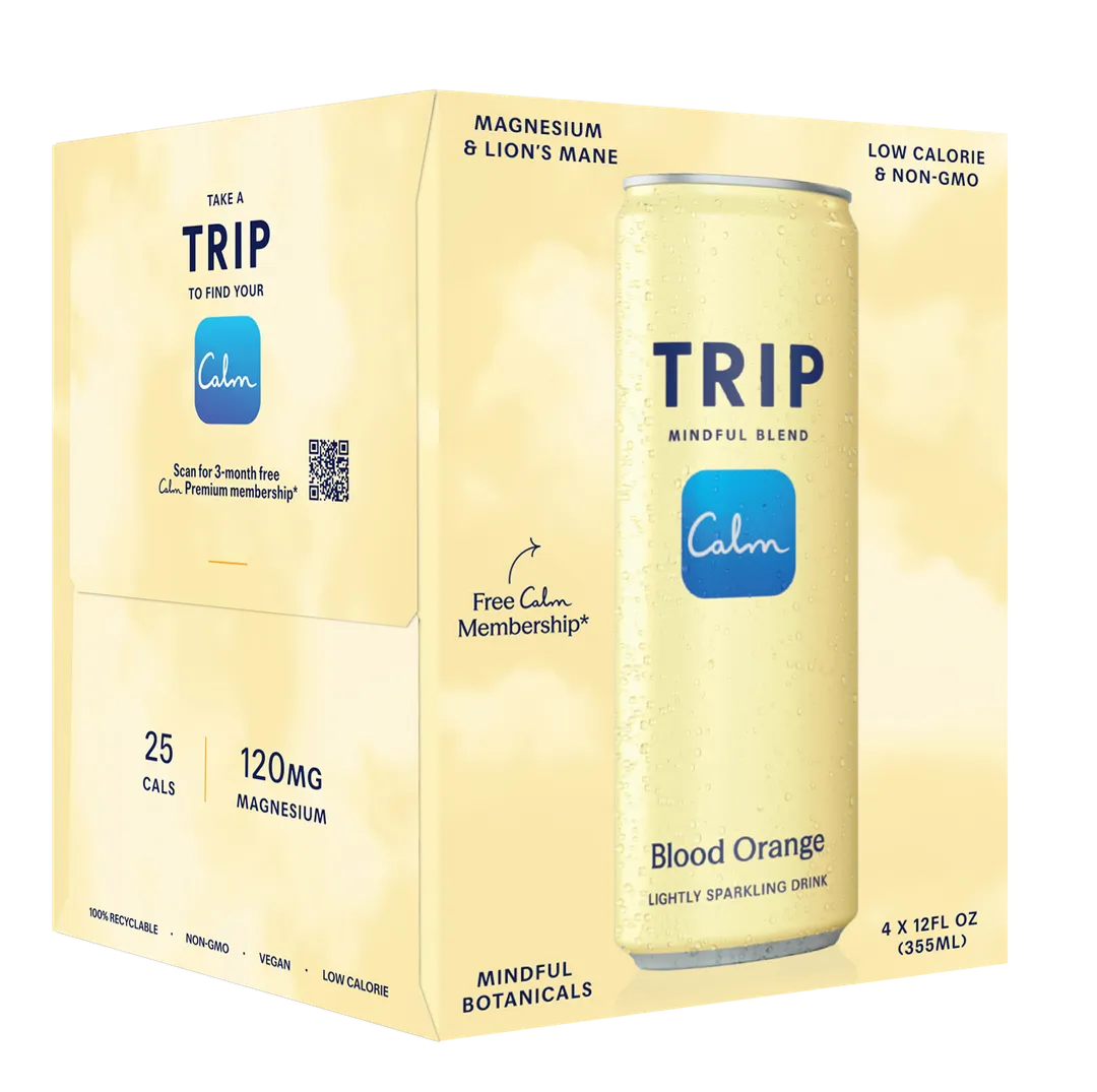 TRIP Mindful Blend Blood Orange 4 pack (6x 4 packs)