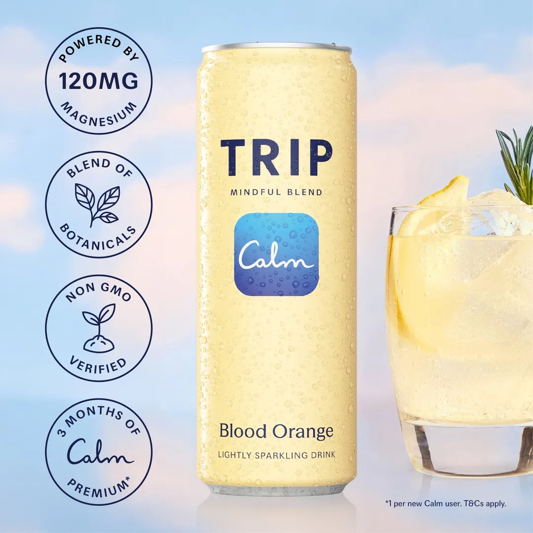 TRIP Mindful Blend Blood Orange 4 pack (6x 4 packs)