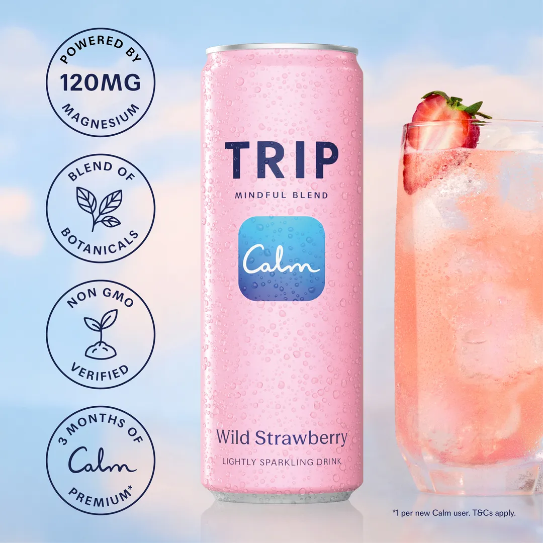 TRIP Mindful Blend Wild Strawberry 4 pack (6x 4 packs)