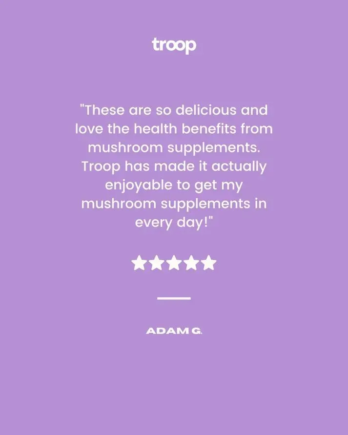 Reishi Mushroom Gummies For Stress, Sleep, Immunity