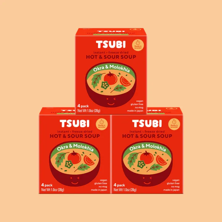 NEW: Hot & Sour Tomato with Okra & Molokhia- 4 Pack (Case of 6)