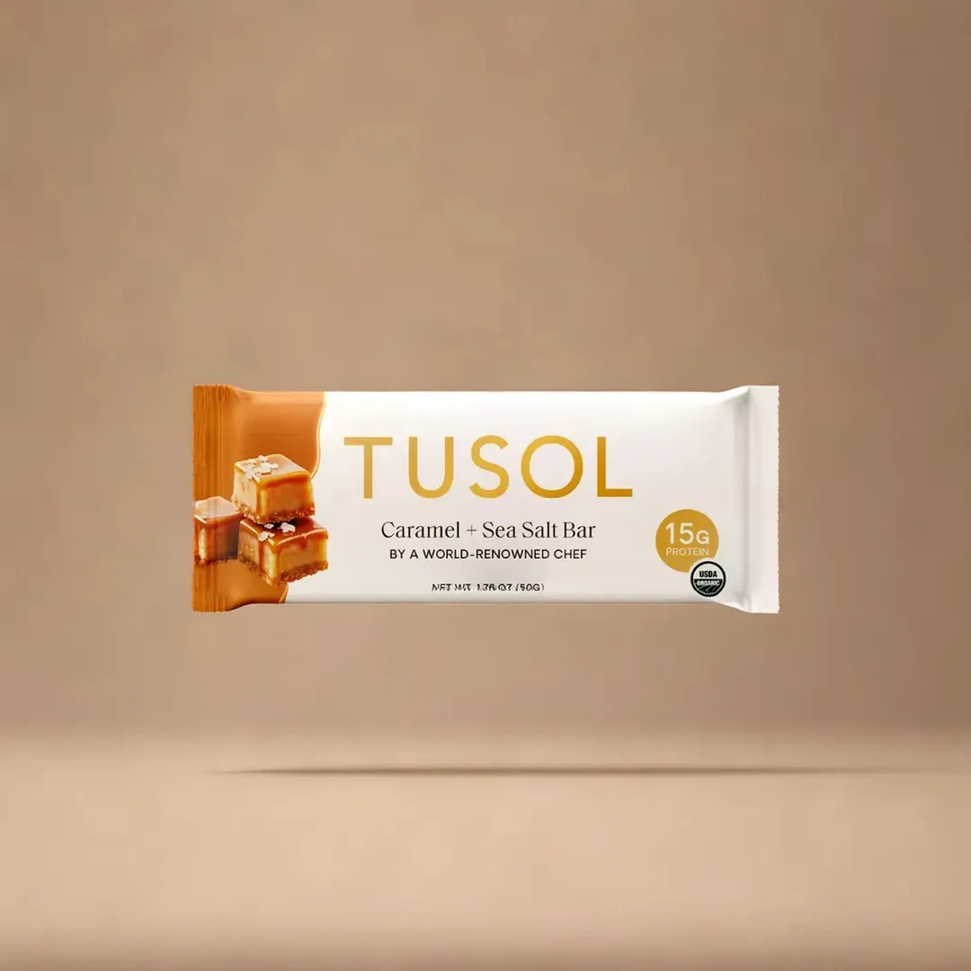Organic Caramel + Sea Salt Protein Bar (8 Pk)