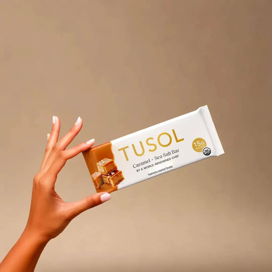 Organic Caramel + Sea Salt Protein Bar (8 Pk)