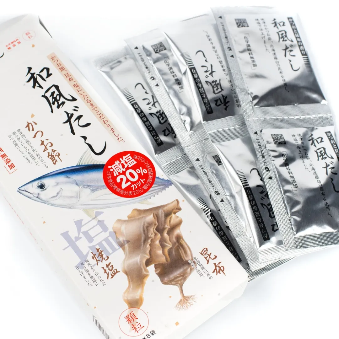 Basic Wafu Dashi Powder - Awase (Bonito & Kelp) / Msg Free (1.69oz)