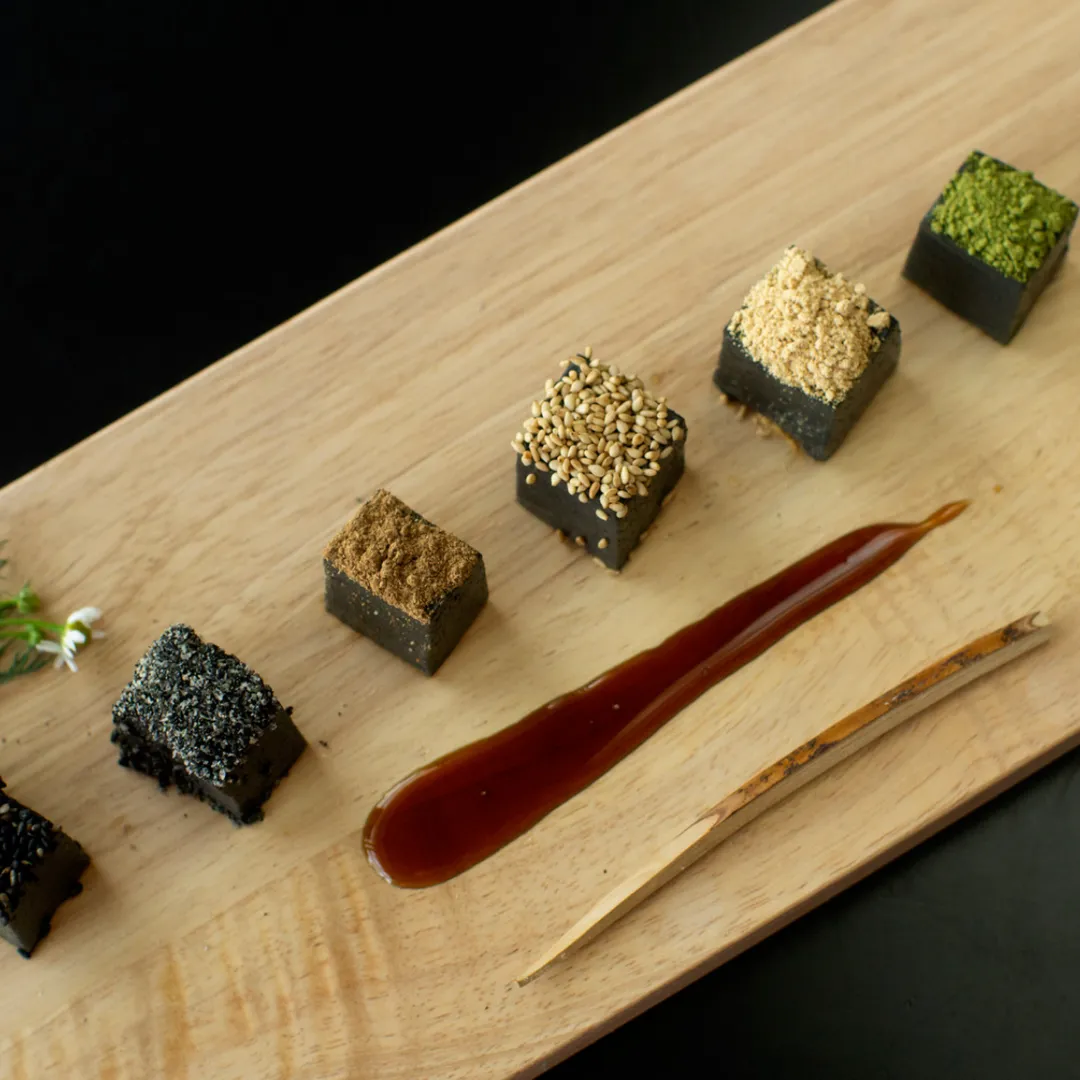 Black Sesame Tofu (Kuro Gomadofu),  3.52 oz