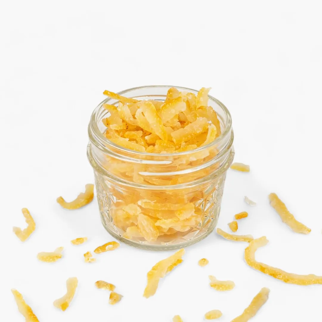 Bulk Size Dry Candied Yuzu Peel (2.2 lbs)