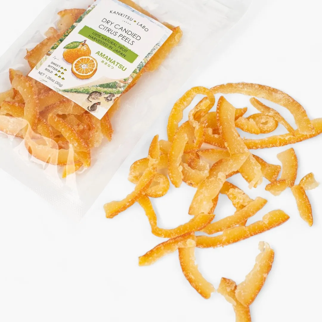 Dry Candied Amanatsu Peel (1.05oz)