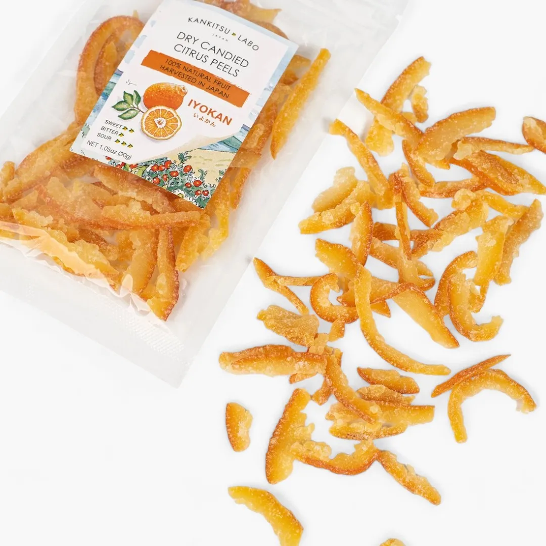Dry Candied Iyokan Peel (1.05oz)