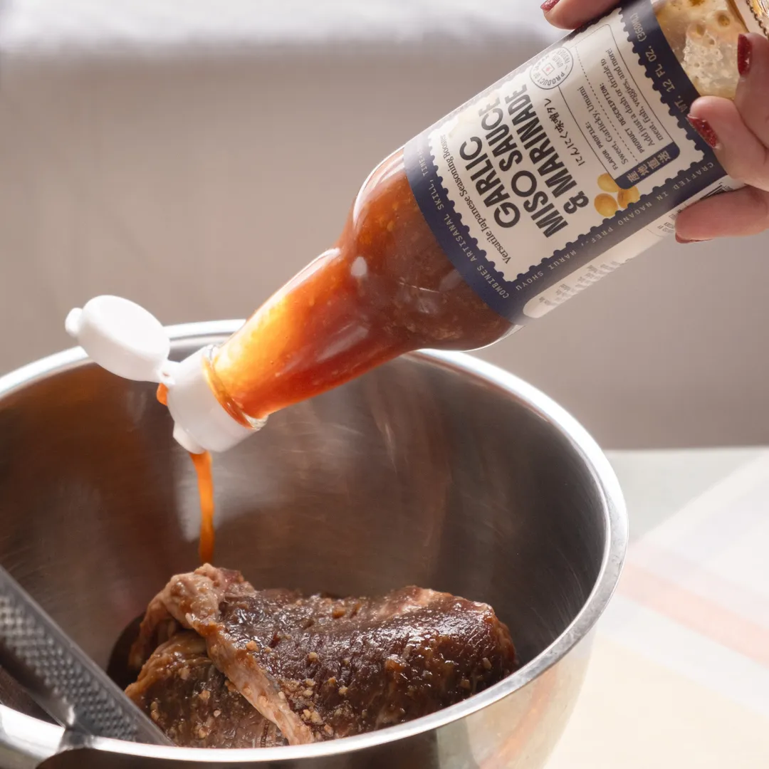 Garlic Miso Sauce & Marinade (Umami Booster), 12 floz