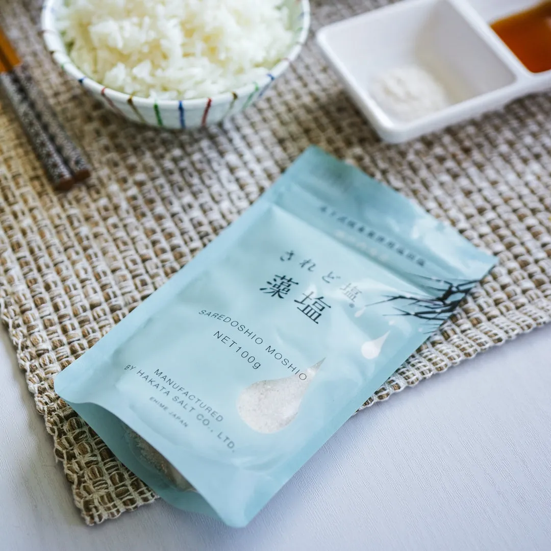 Moshio "Saredoshio" (Japanese Seaweed Salt) (3.52oz)